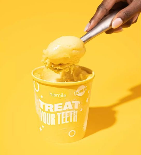 Зубна паста зі смаком манго Hismile Mango Sorbet Toothpaste, 60 г HS93568654 фото